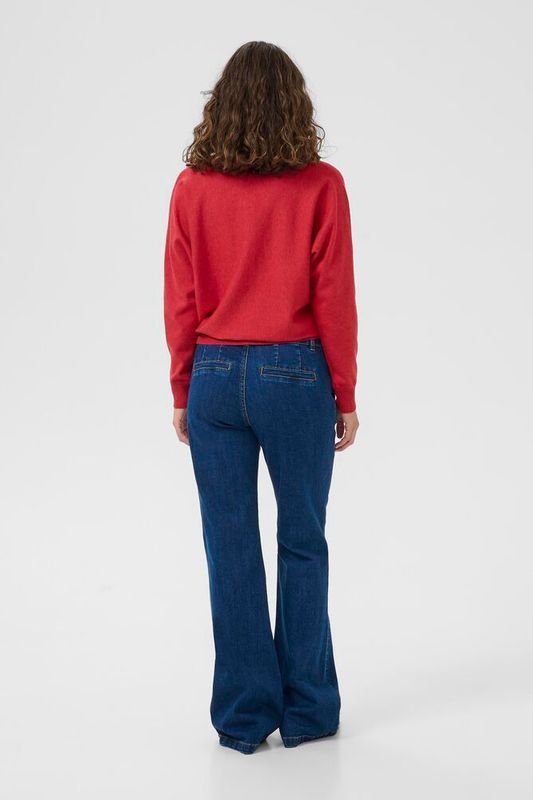 CUannemarie Batwing Jumper – Chili Pepper Melange