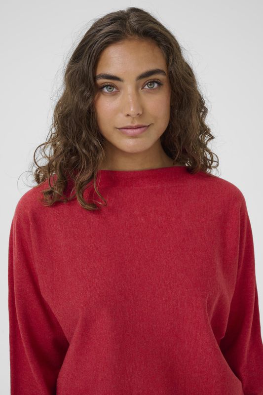 CUannemarie Batwing Jumper – Chili Pepper Melange