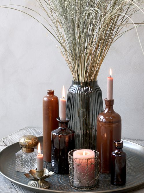 Hovedbilde Lysestake med blad