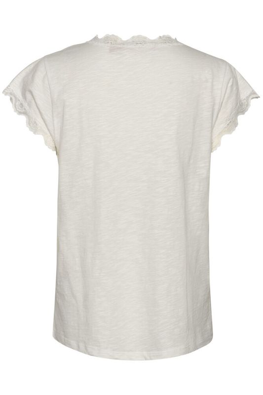 CUbiana Lace T-skjorte – Spring Gardenia