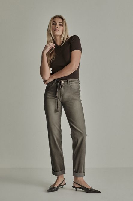 Hovedbilde Para mi jeans - Bobby L30, taupe