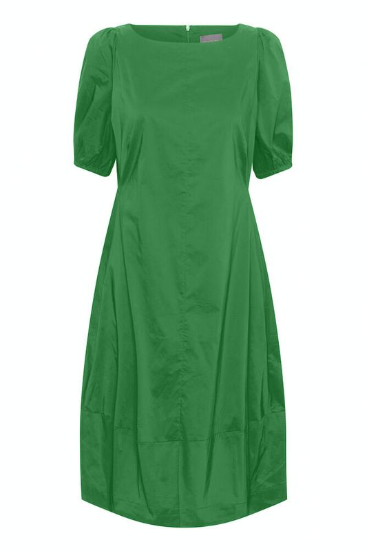 CUantoinett SS O-neck Dress - Jolly Green 