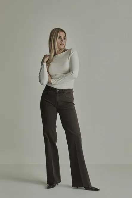 Hovedbilde Para mi Jeans - Eve / Wonder Comfort, Deep Brown ...