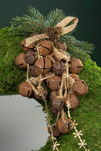 Bjelleknippe – rust 33 cm