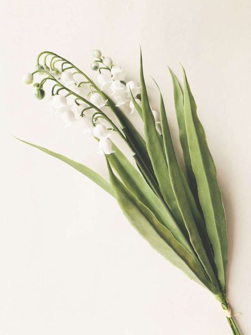 Hovedbilde Liljekonvall – Kunstig blomst 45 cm