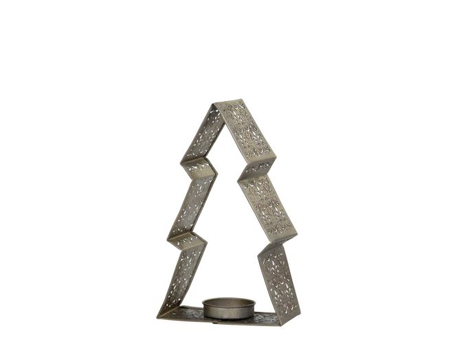 Hovedbilde Telys stake tre, antique messing