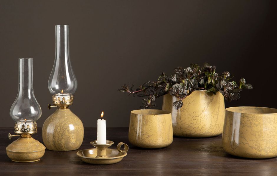 Lampe/telys lampe, Ariana sennep