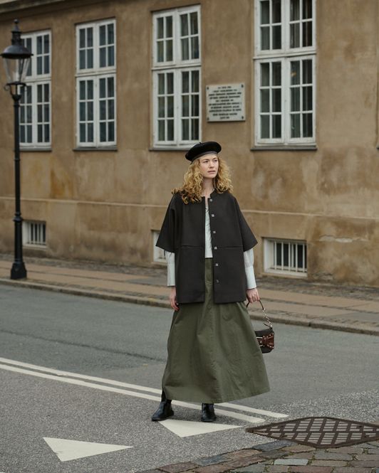 Hovedbilde Baggy Skirt – Army Green