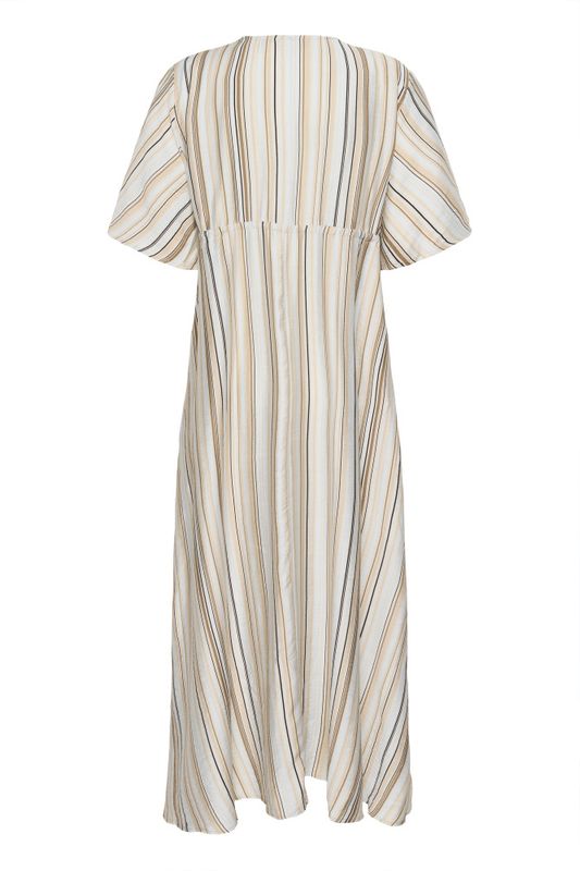 CUpella Dress – Blue/Brown Stripe