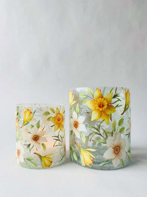 Hovedbilde Lysglass narcisser