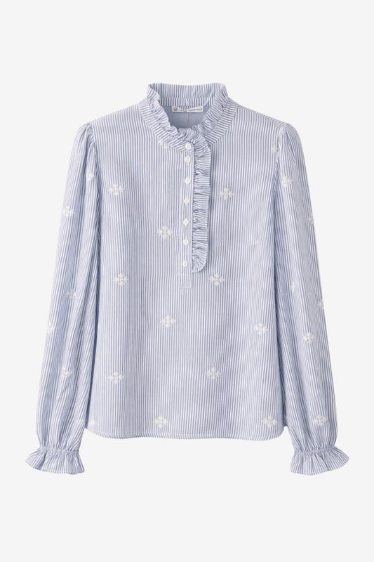 Rina striped blouse