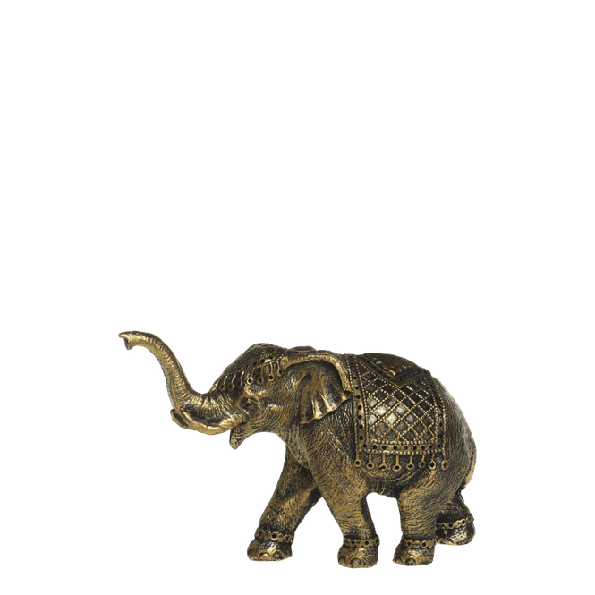 Hovedbilde Elefant antique messing