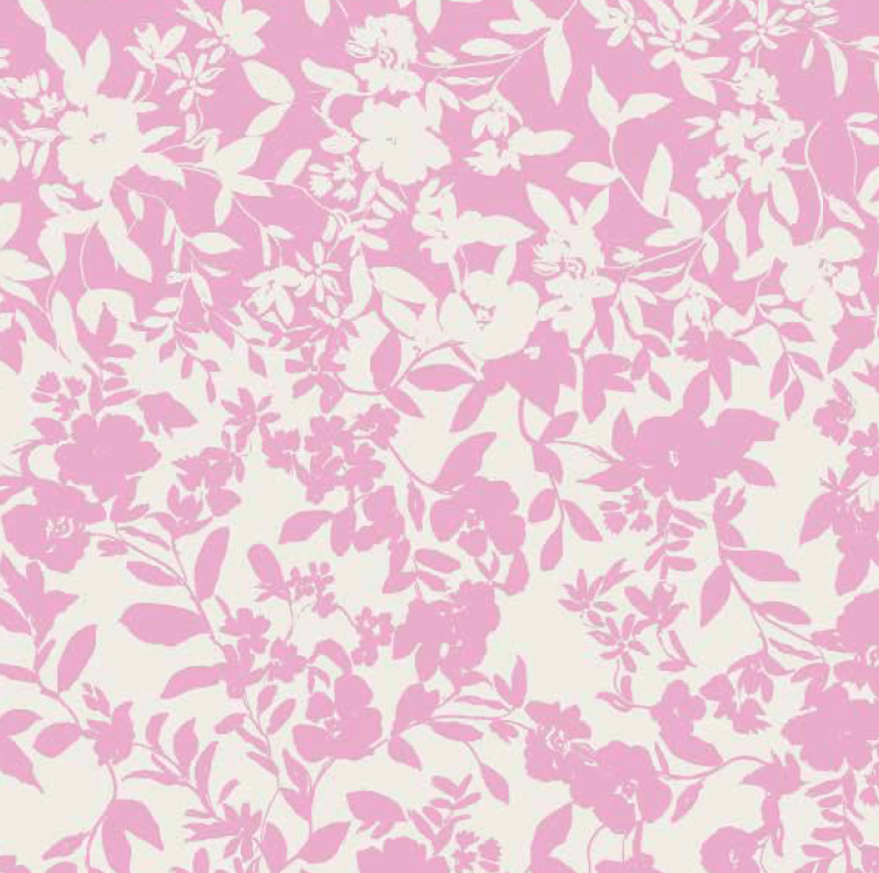 CUjenny Long Dress - Lilac Sachet White Flower - Pink